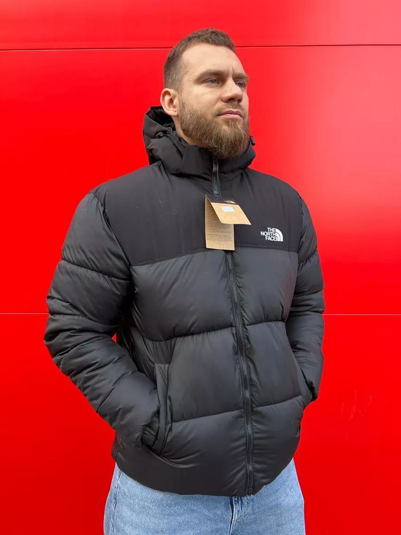 The North Face пуховик зимний утепленный с капюшоном 174771240