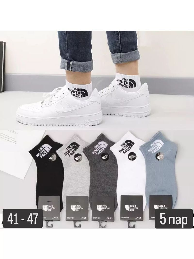 Носки укороченные 5 пар The North Face 229348213