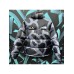 брендовый укороченный зимний  пуховик TNF KAWS 256683215