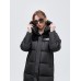 Пуховик с капюшоном длинный Оверсайз The North Face 259727229