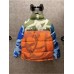 брендовый укороченный зимний пуховик TNF KAWS 264939400